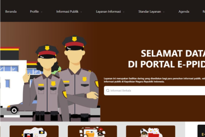 website E-PPID Polri