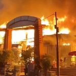 kebakaran pasar taman puring