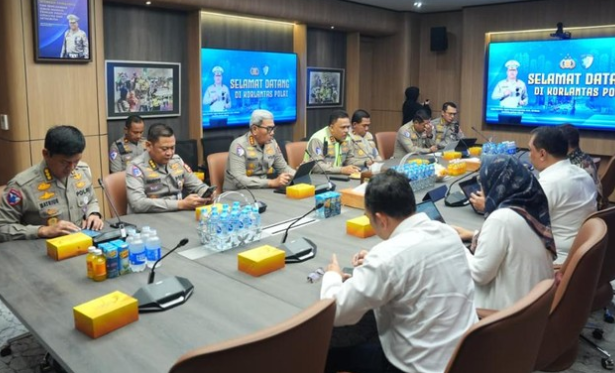 Rapat Kerja Korlantas Polri dan Kemenhub