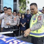 Kakorlantas di Command Center KM 29 pada Jumat (28/11/2025).