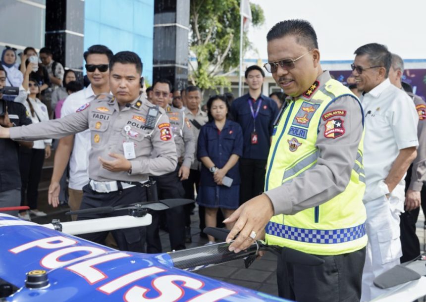 Kakorlantas di Command Center KM 29 pada Jumat (28/11/2025).
