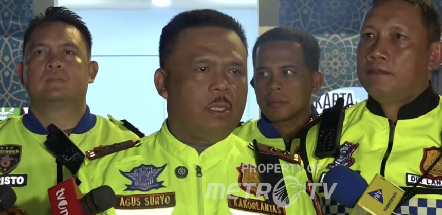 Kakorlantas Polri Irjen Pol. Drs. Agus Suryonugroho, S.H., M.Hum