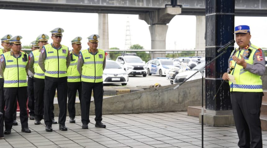 Apel KRYD Pasca Pengamanan Libur Nataru, Kakorlantas 1