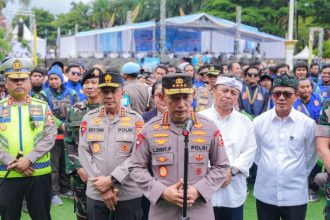 ‎Apel Ojol di Bandung, Kapolri Ajak Driver Jadi Mitra Strategis Polri & Bangun Budaya Tertib Berlalu Lintas