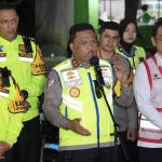 Kakorlantas Polri Irjen Pol. Agus Suryonugroho meninjau Pos Terpadu KM 57