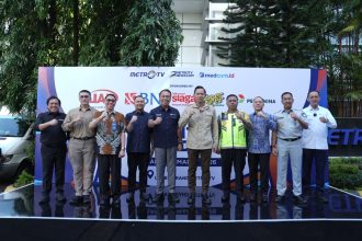 Tim Liputan Metro TV diterjunkan untuk melaporkan perkembangan arus mudik Lebaran 2026 sebagai bagian dari dukungan informasi publik