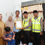 penghormatan Kepala Korps Lalu Lintas Polri atas wafatnya Bripka Fajar Permana