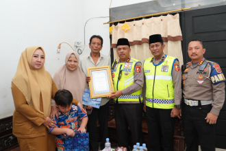 penghormatan Kepala Korps Lalu Lintas Polri atas wafatnya Bripka Fajar Permana